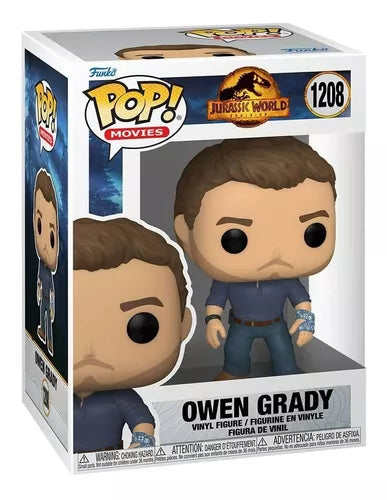 Funko Pop Movies: Jurassic World Dominion – Owen Grady # 1208