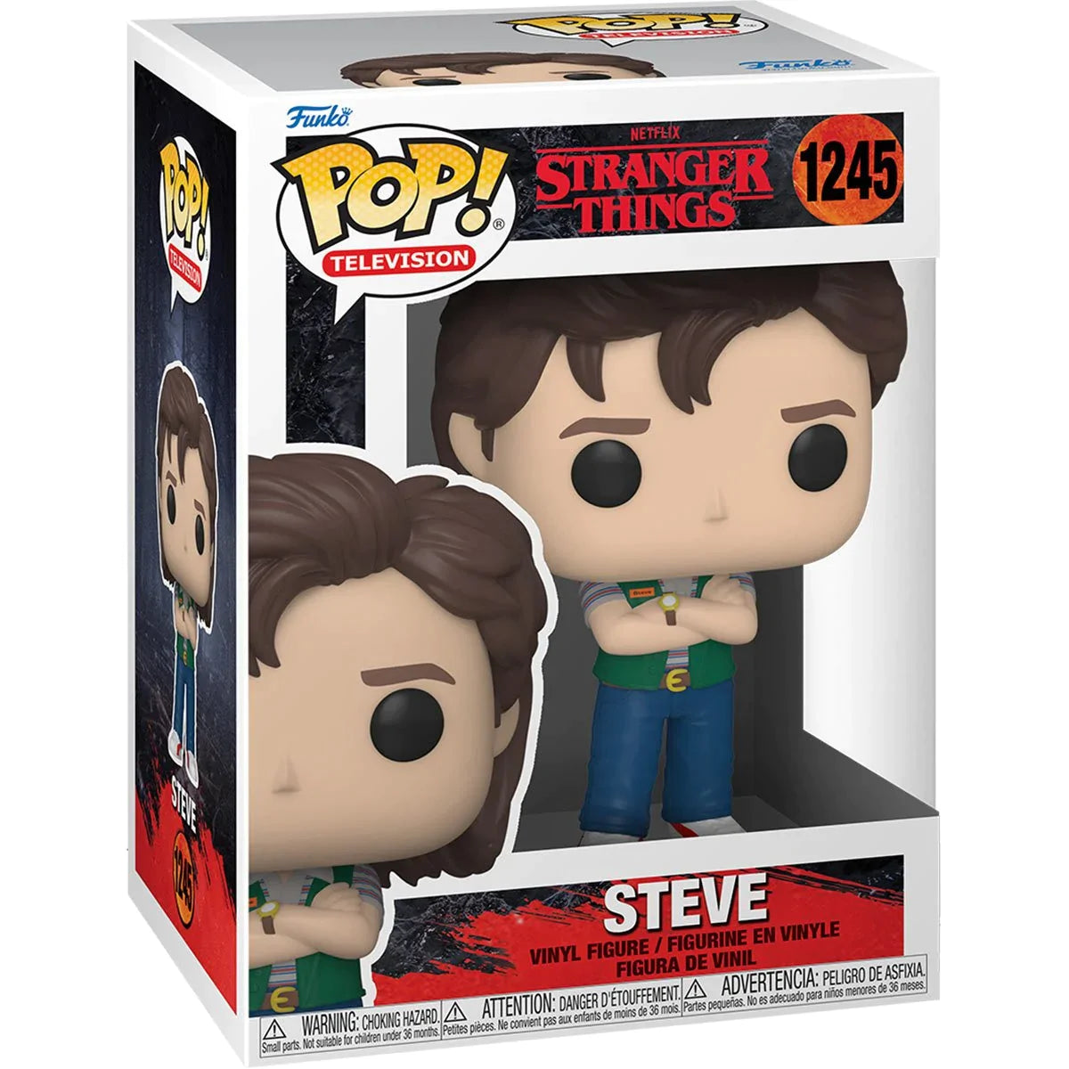 Funko Pop! Television: Stranger Things 4 – Steve # 1245