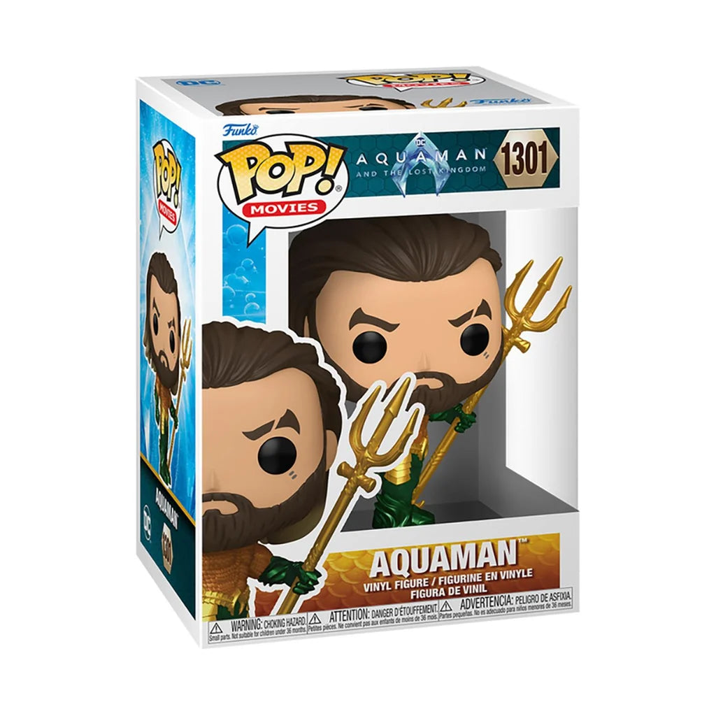 Funko Pop! Movies Aquaman Traje de Héroe # 1301