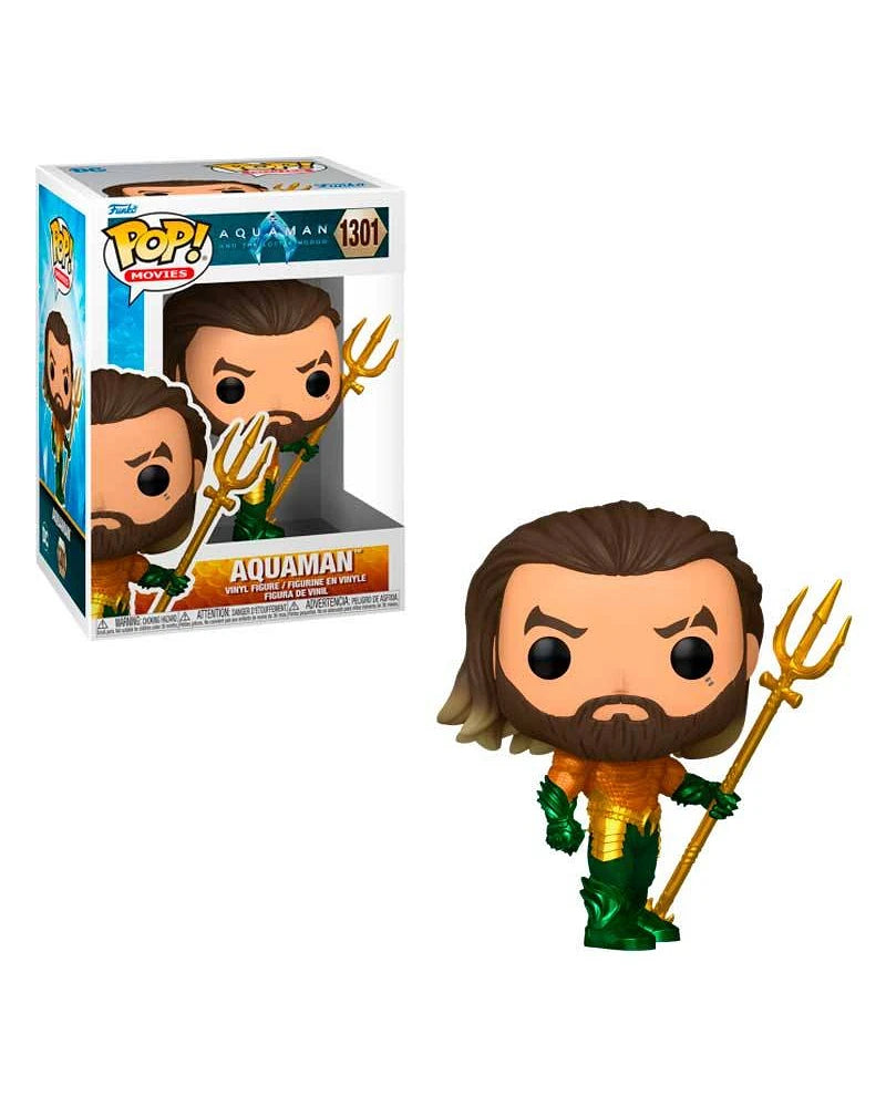 Funko Pop! Movies Aquaman Traje de Héroe # 1301