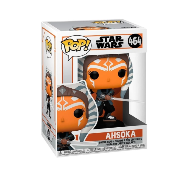 Funko Pop! Star Wars: – The Mandalorian – Ahsoka con Sables- # 464