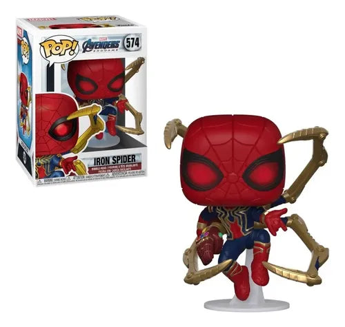 Funko Pop! Marvel: Endgame Iron Spider With NanoGauntlet # 574