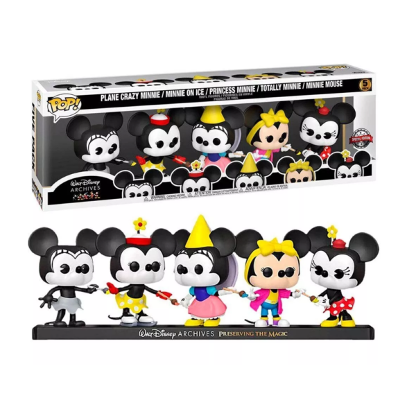Funko Pop! Disney: Minnie Mouse 5 Pack, Exclusive