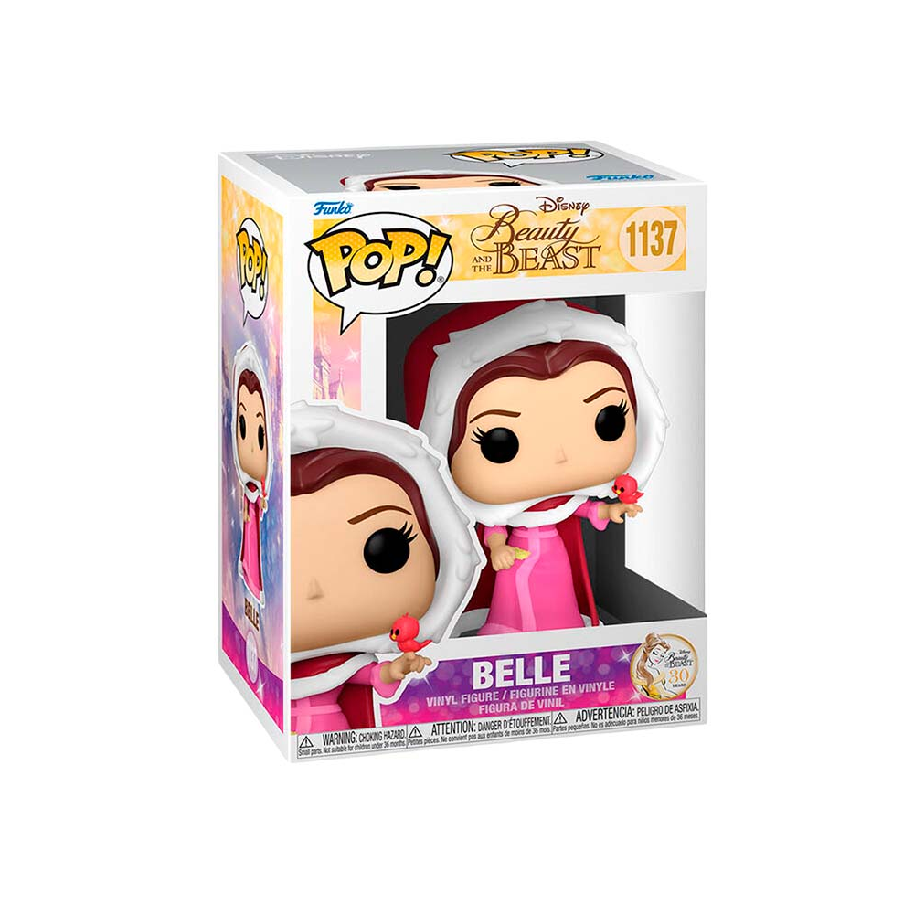 Funko Pop! Disney: La Bella y La Bestia – Bella vestido Invierno 30 aniversario # 1137