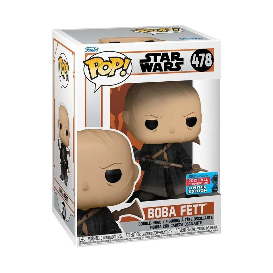 Funko Pop! Star Wars Boba Fett Exclusivo Fall Convention 2021 # 478