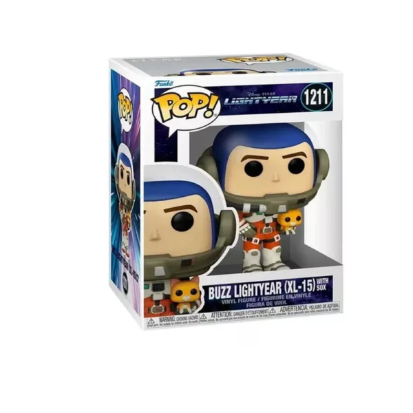 Funko Pop! Disney: Buzz Lightyear XL-15 y Sox # 1211