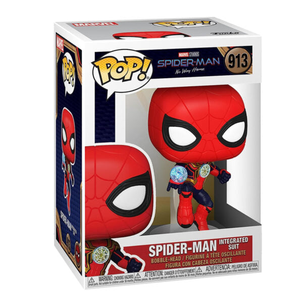 Funko Pop! Marvel: No Way Home Spiderman integrated Suit # 913