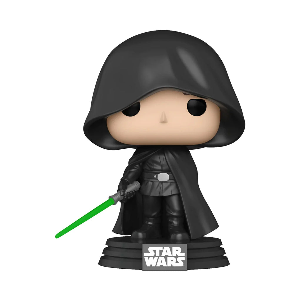Funko Pop! The Mandalorian Luke Skywalker Con Capa Glow (special Edition) # 501
