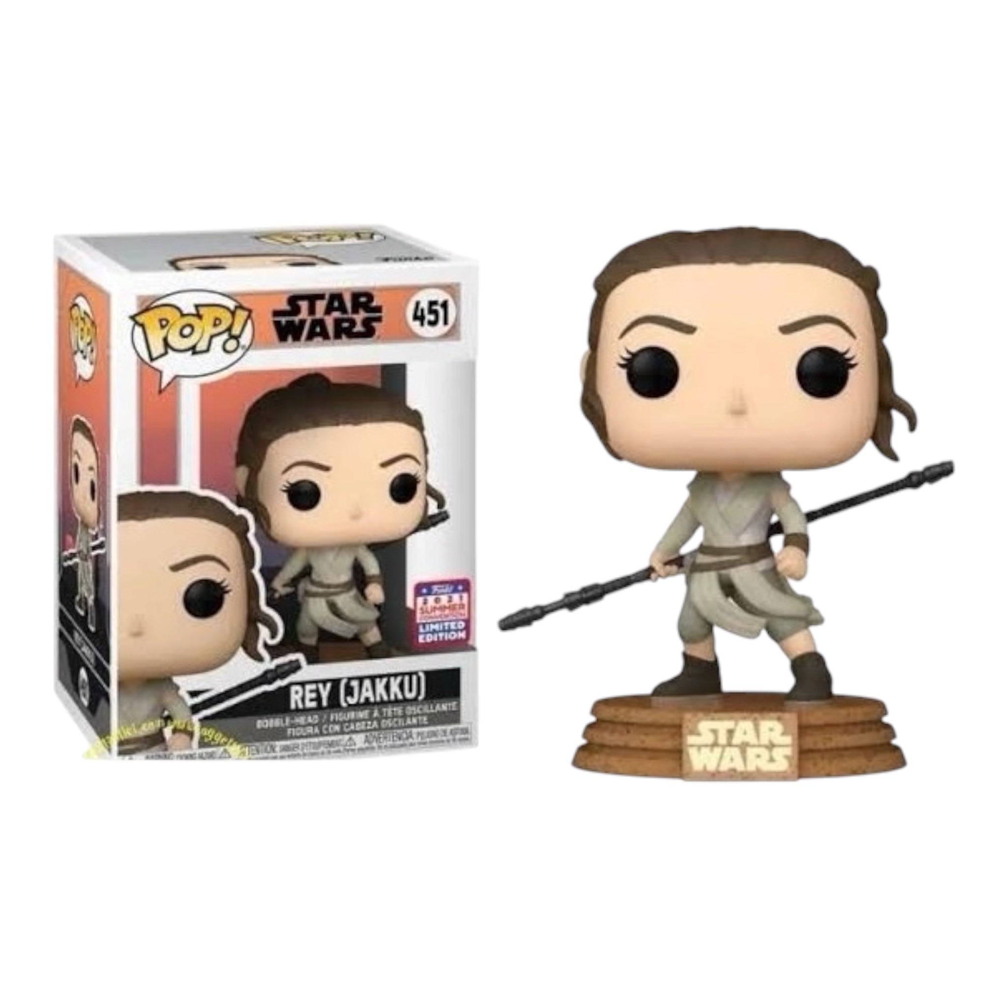 Funko Pop! Rey Jakku Star Wars Rey Skywalker # 451