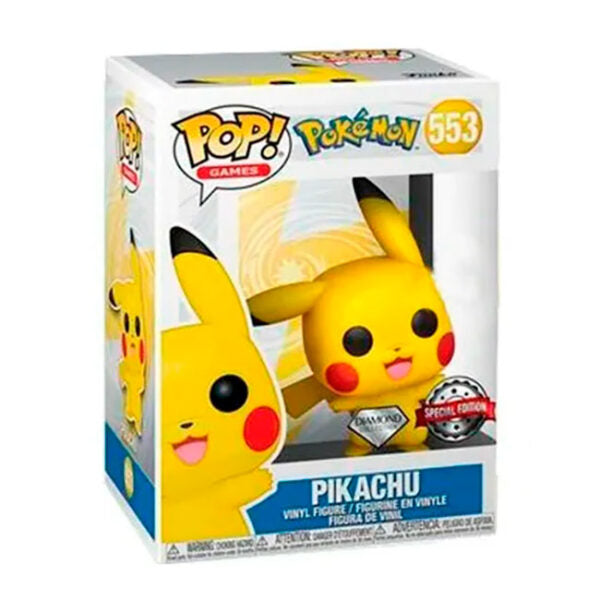 Funko Pop! Games: Pokemon Pikachu Special Edition Diamond Collection # 553