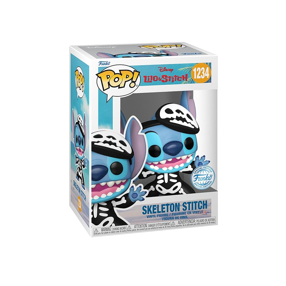 Funko Pop! Skeleton Stitch (Lilo & Stitch) Exclusivo # 1234