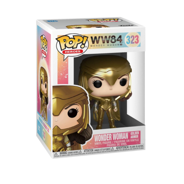 Funko Pop! Heros:Wonder Woman 1984 -Golden Armor- # 323