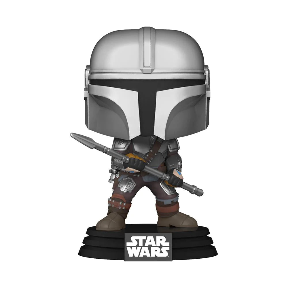 Funko Pop! Star Wars: Mandalorian con lanza de Beskar – Exclusivo Funko Shop- # 479