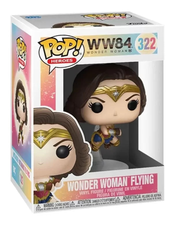 Funko Pop! Heros:Wonder Woman 1984 Wonder Woman Flying # 322